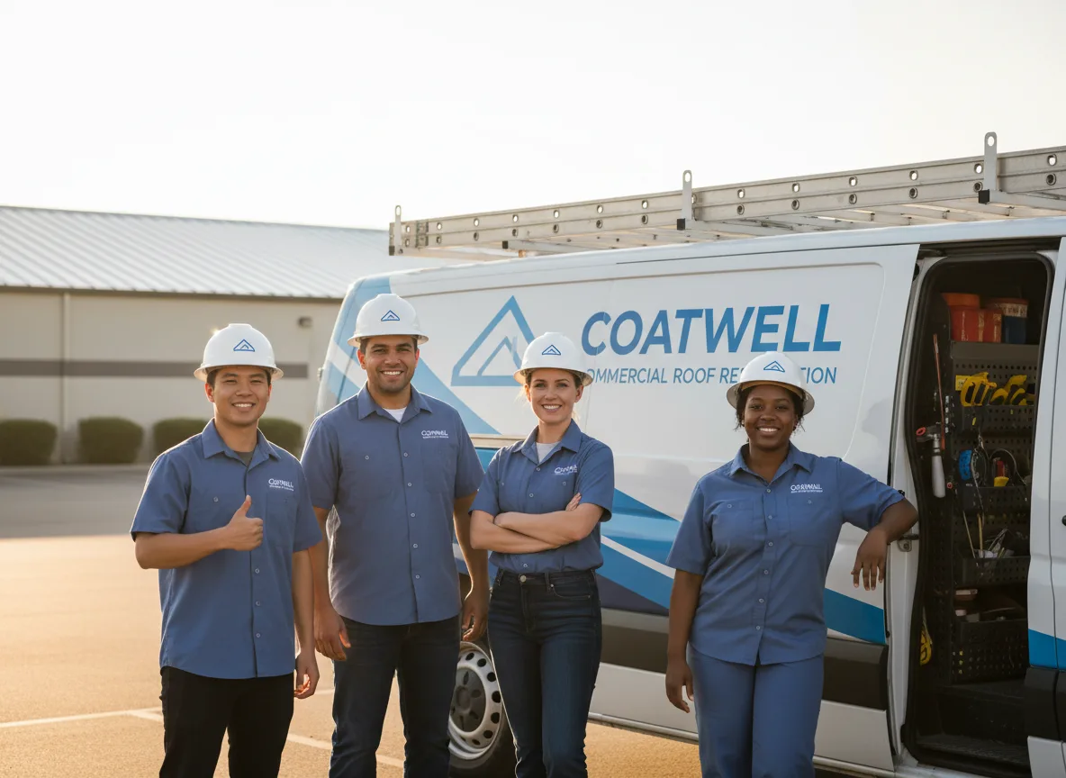 Commercial roof coating company in Uledi, PA